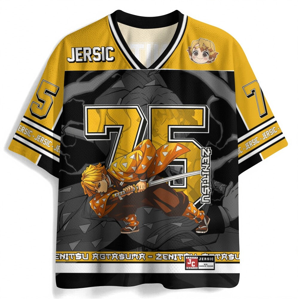 Anime Love Hashira "Mitsuri" Premium V-Neck Jersey