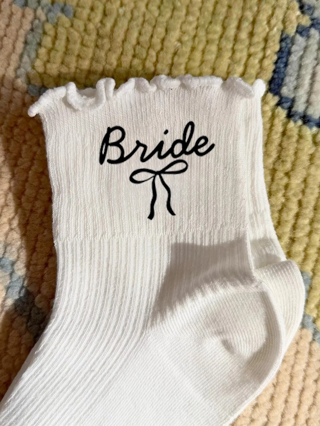 Bridal Party Ruffle Socks Set - Bride, Maid of Honour & Bridesmaids